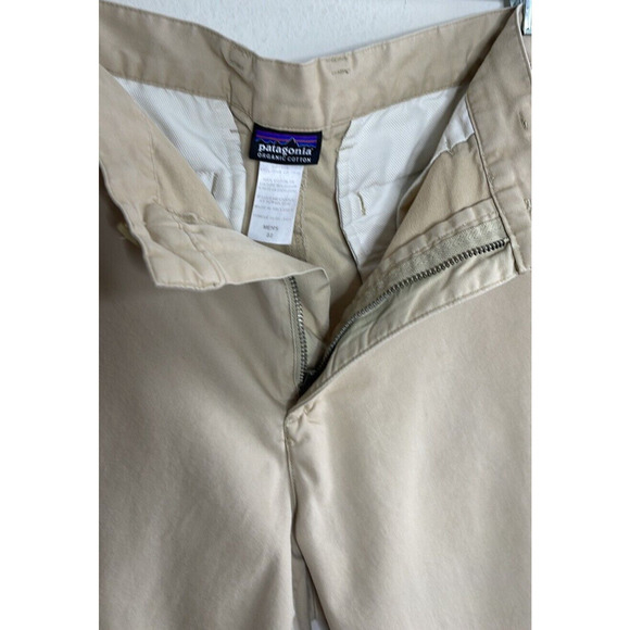 PATAGONIA ORGANIC COTTON KHAKIS MEN'S PANT SIZE 32 - Picture 4 of 9